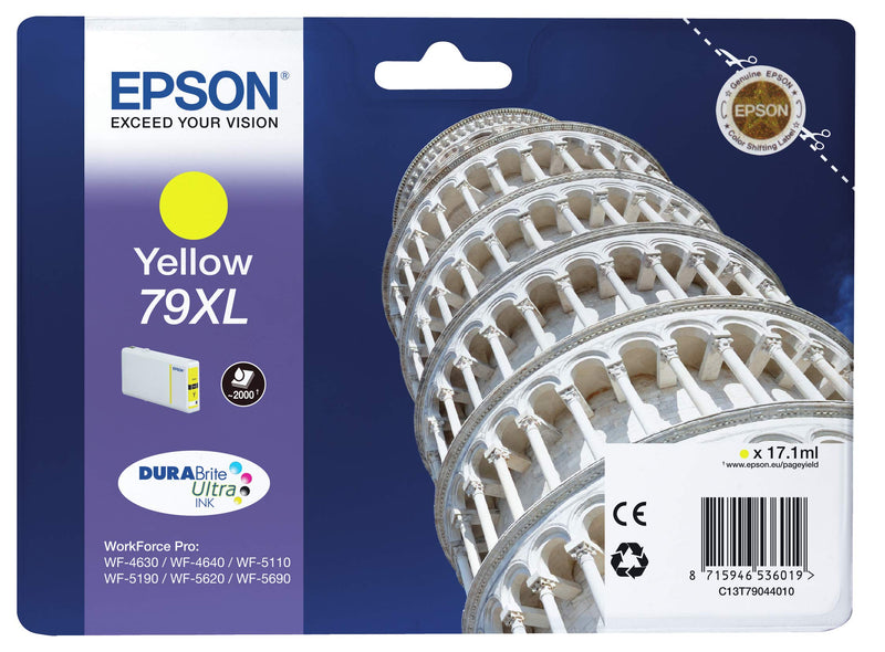 Original Epson Ink Cartridge Yellow (C13T79044010, T7904