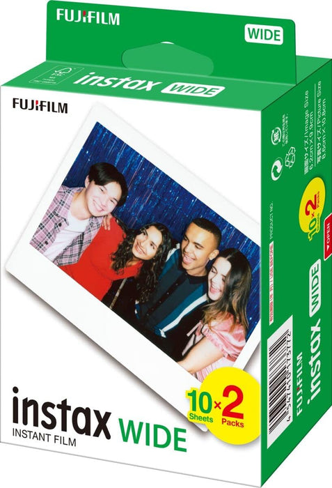 Fujifilm Instax Wide Large Format Instant Photo Film (2 x 10 Sheets)