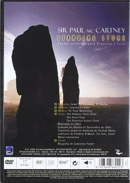 PAUL MCCARTNEY-THE STANDING STONE/ISRAEL PO