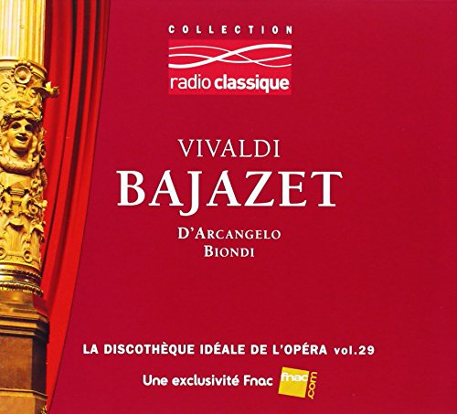 Opéra Rc 29 Vivaldi Bajazet