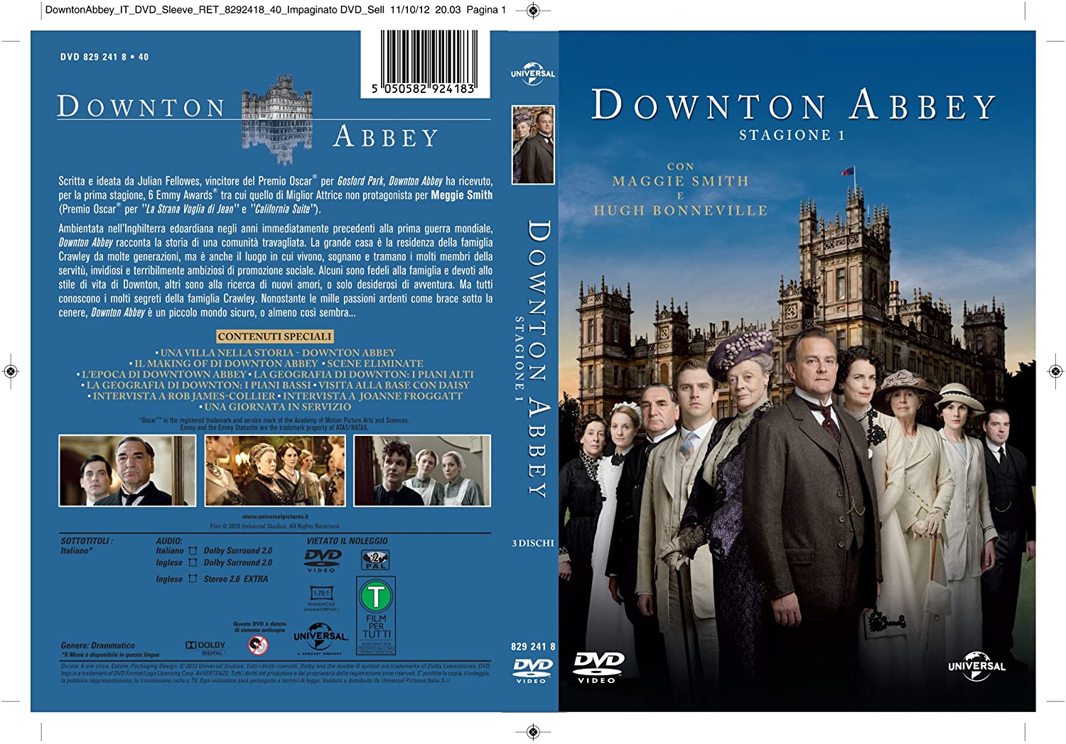 Downton Abbey Stg.1 (Box 3 DVD)