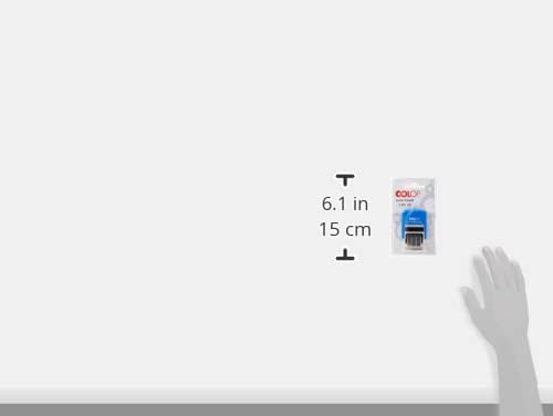 COLOP S120 Mini Dater Stamp - Black Ink | 104834 | 4mm Adjustable Self-inking Date Stamp | Manually Adjustable - Runs for 12 Years