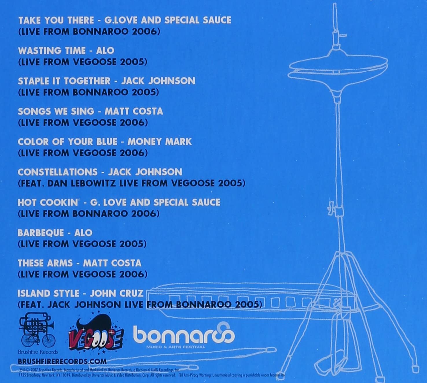 Thank You Goodnight. Live Tracks From Bonnaroo & V