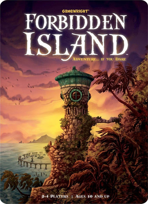 Gamewright | Forbidden Island | Board Game | Ages 10+ | 2-4 Players | 30 Minute Playing Time Island Game