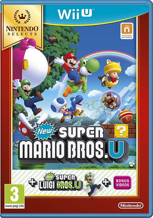 New Super Mario Bros. U Plus New Super Luigi U Select (Nintendo Wii U) Nintendo Wii U Standard
