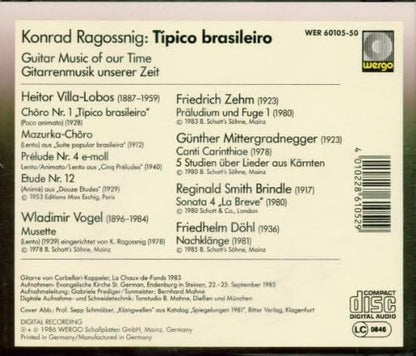 Tipico Brasileiro...-...guitar Music Of