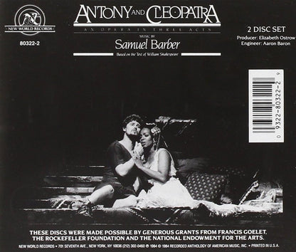Antony and Cleopatra (Badea, Spoleto Festival Orchestra)