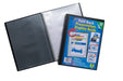 Tiger 301783 13803X 24 A4 Pocket Fold Back Display Book - Black