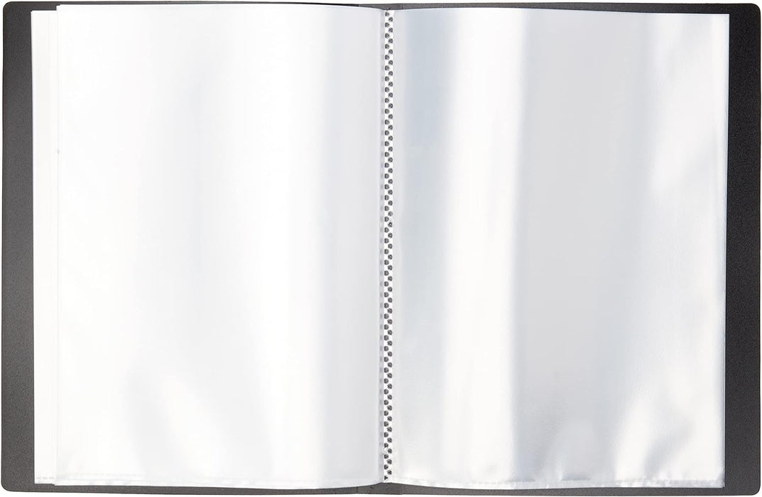 Tiger 301718 40 A5 Pocket Presentation Display Book - Black,Medium