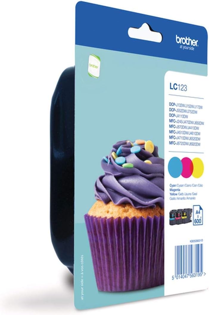 BROTHER Default Category Inkjet Printer, Cyan/Magenta/Yellow