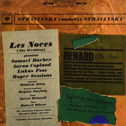 Les Noces (Lp/180gr./33rpm)