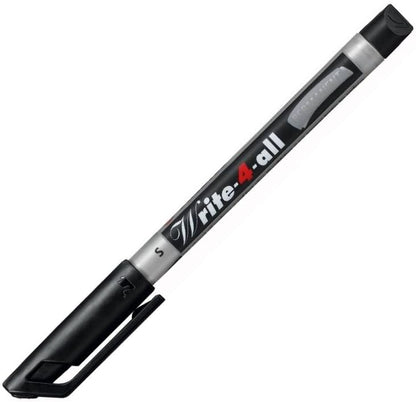 Permanent Marker Pen - STABILO Write-4-all - Superfine - Pack of 10