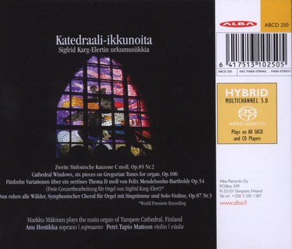 Cathedral Windows: Organ Music By Sigfrid Karg-Elert