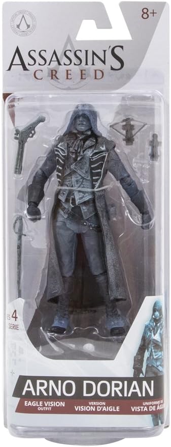 Assassin's Creed McF81043 Dorian Series 4 Eagle Vision Arno Figure, 7-Inch