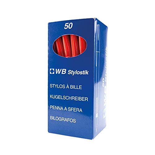 Red Medium Ballpoint Pens