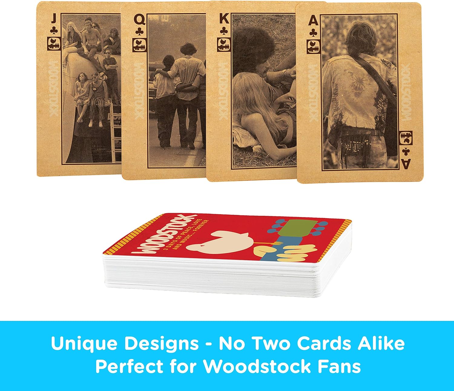 Aquarius Woodstock Playing Cards