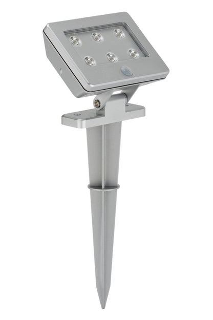 Led-Erdspiess 6Led Weiss M.Sens.Ip54