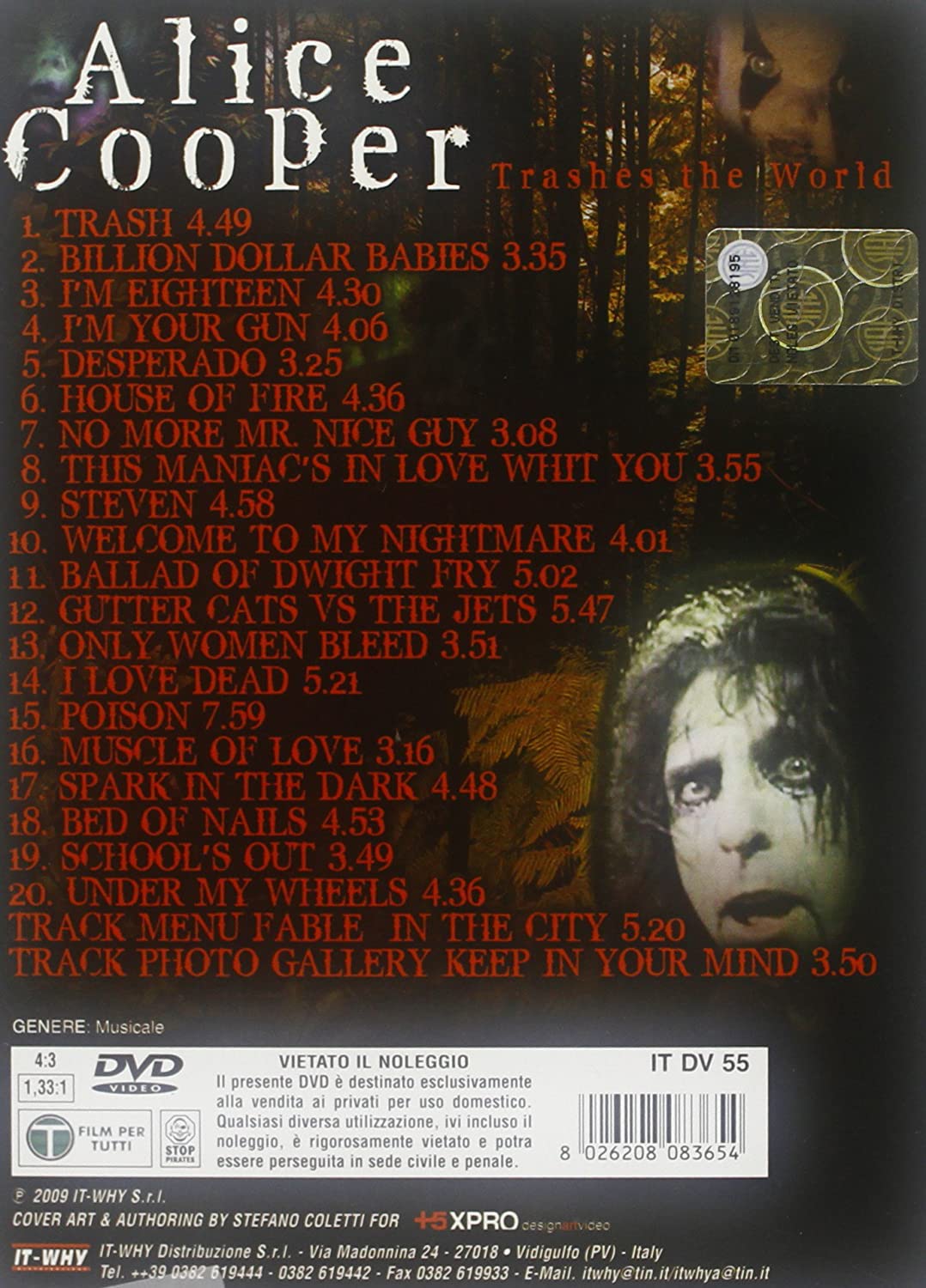 Alice Cooper - Trashes The World