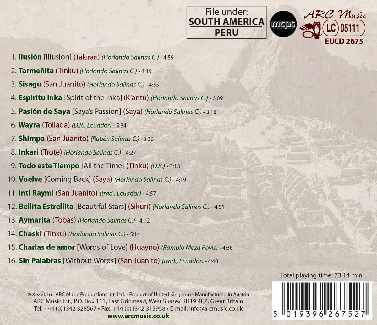 Folk Music from Peru