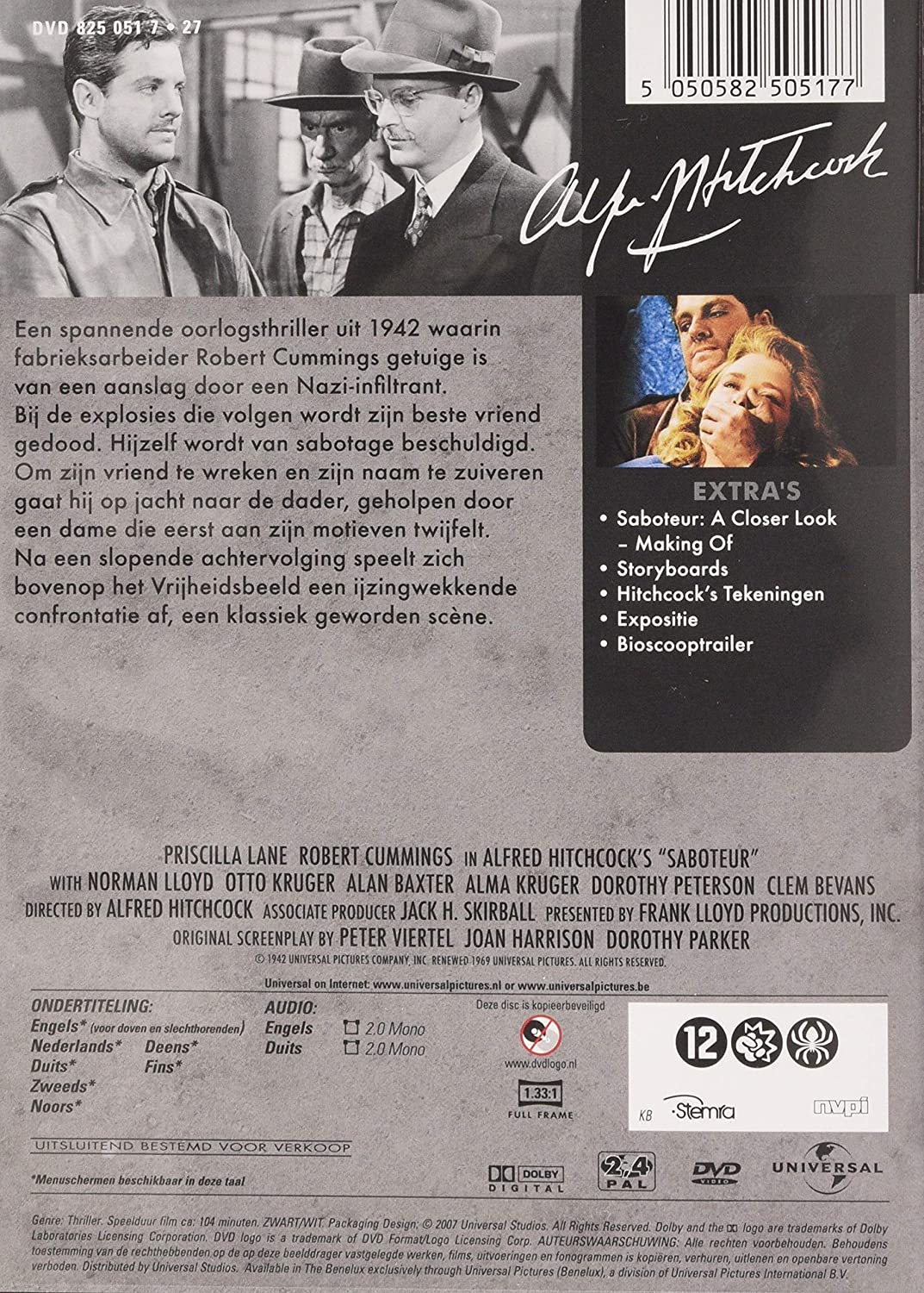 A. Hitchcock: Saboteur 2007