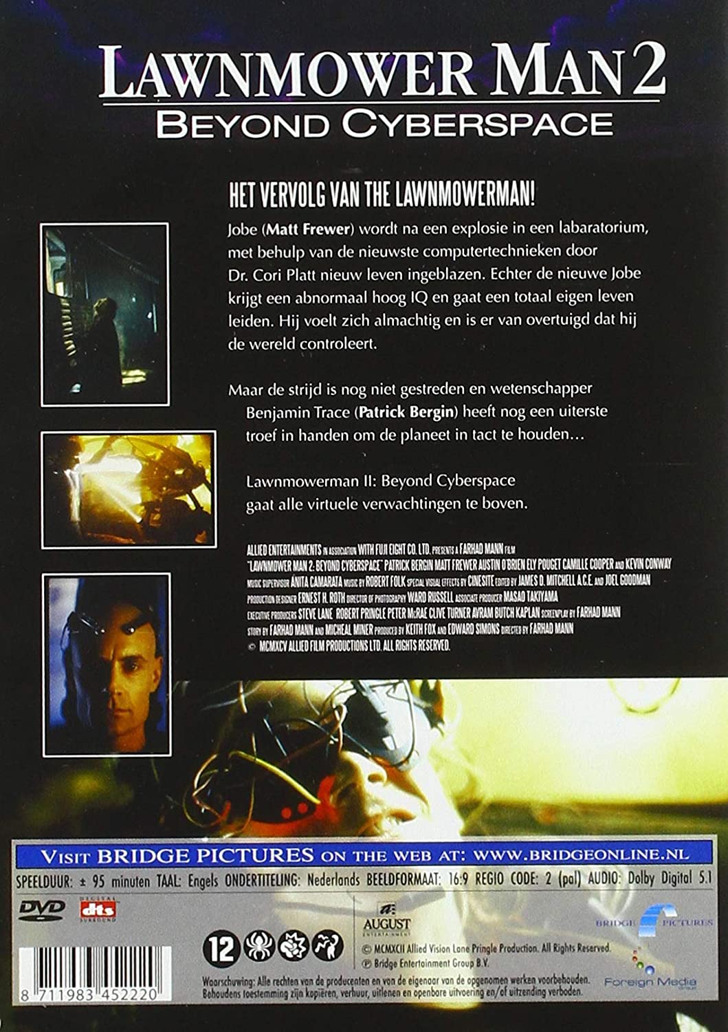 Lawnmower Man 2 [Region 2] - Dutch Import