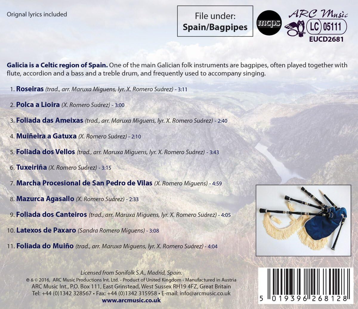 Bagpipes of Celtic Galicia