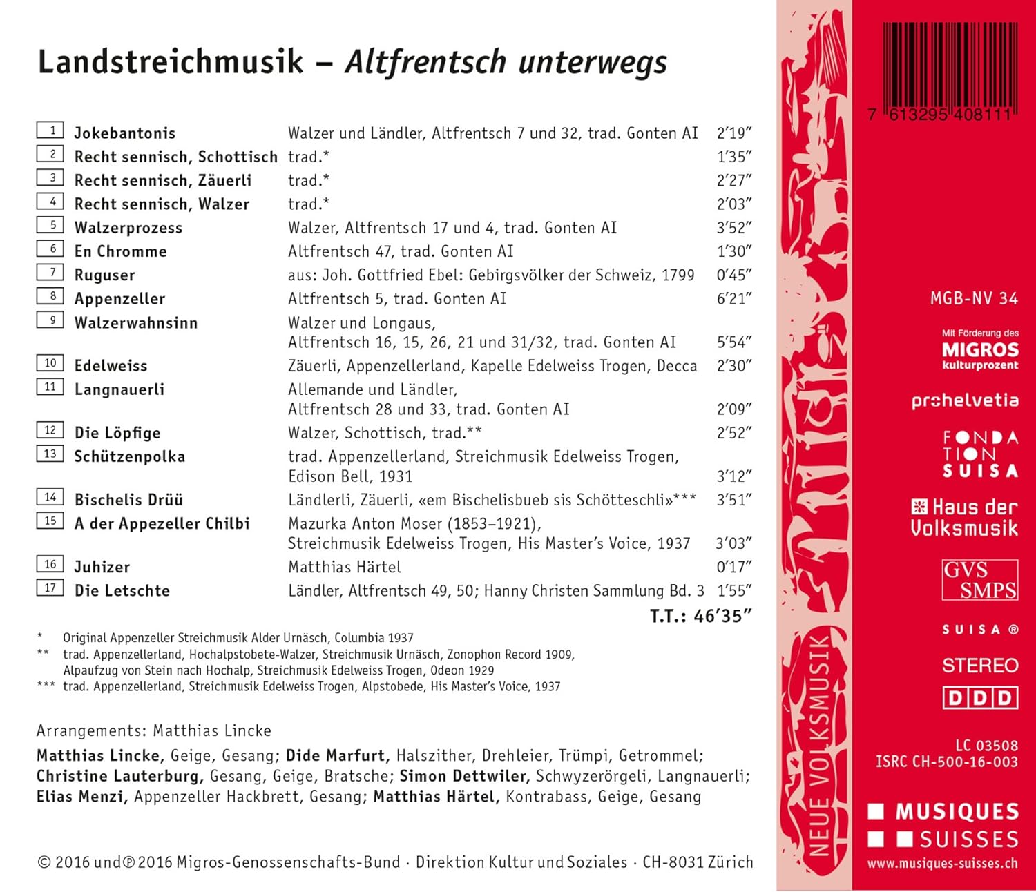 Landstreichmusik / Altfrentsch unterwegs