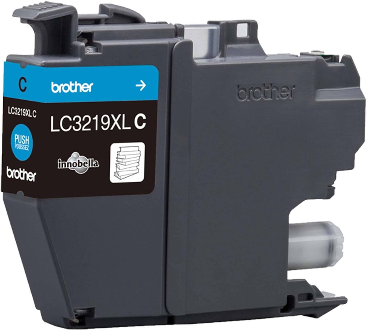 Brother LC3219XLC| Cartuccia InkJet Originale| Alta Capacità| 1500 pag| per Stampanti MFCJ5930DW/ MFCJ6935DW/ MFCJ5730DW/ MFCJ5330DW/ MFCJ6930DW/ MFJ6530DW| Ciano