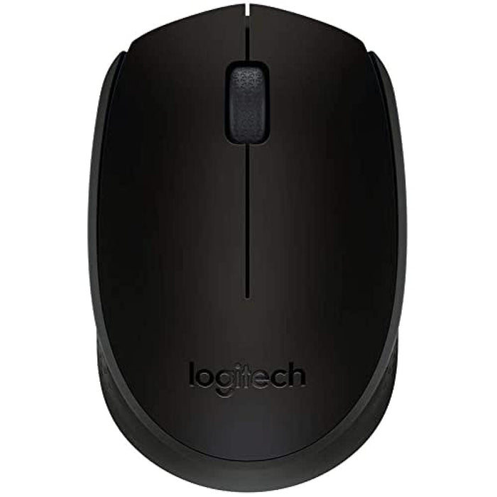Logitech B170 Wireless Mouse, 2.4 GHz with USB Nano Receiver, Optical Tracking, 12-Months Battery Life, Ambidextrous, PC / Mac / Laptop - Grey