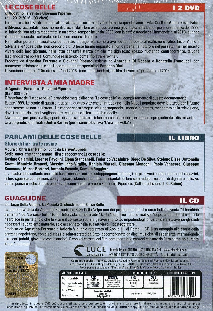Dvd - Cose Belle (Le) (SE) (2 Dvd+Cd+Libro) (1 DVD)