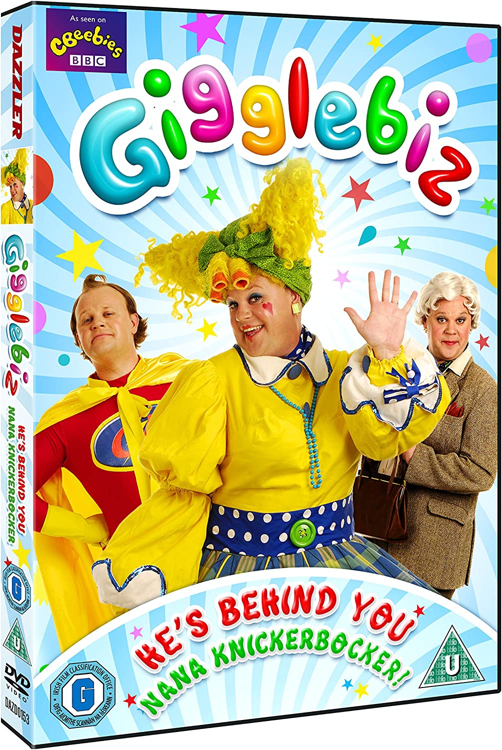 Gigglebiz: He's behind you Nana Knickerbocker!