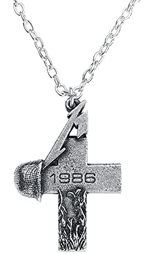 `Metallica: Alchemy - Master Of Puppets, 1986 Cross (Collana Con Ciondolo)`