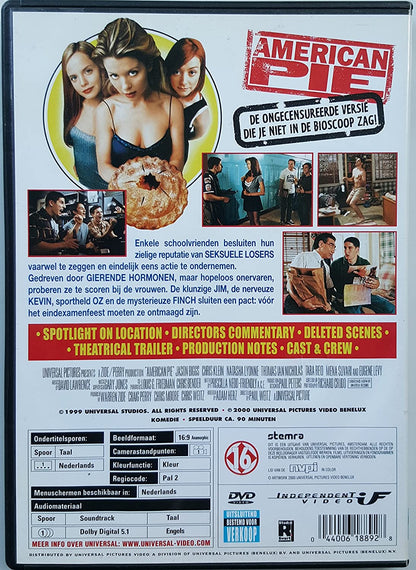 dvd - American Pie (1 DVD