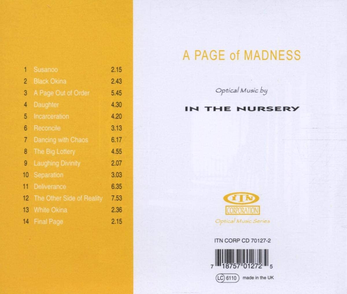 Page of Madness, a