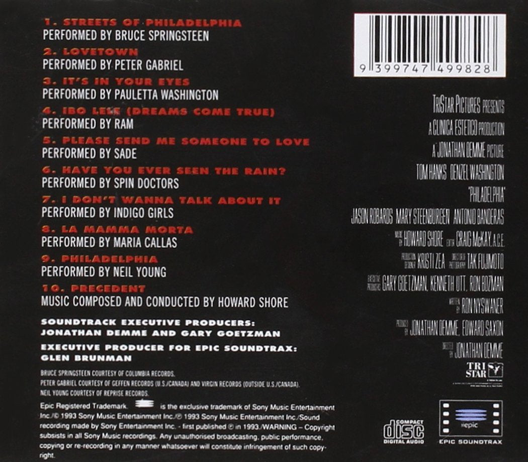 Philadelphia / Soundtrack.