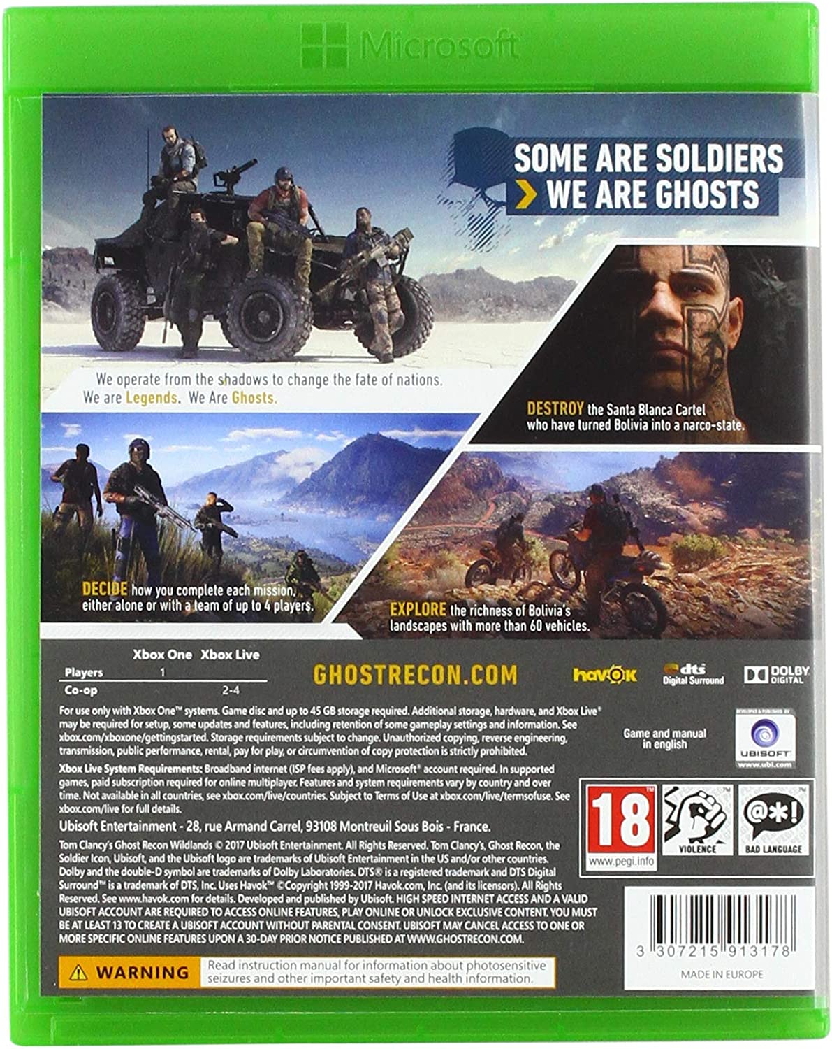 Tom Clancys Ghost Recon: Wildlands (Ps4)