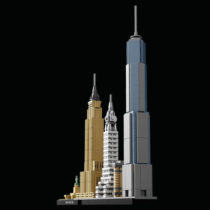 LEGO 21028 Architecture New York City Skyline, Collectible Model Kit for Adults to Build, Creative Activity, Home Decor Gift Idea for Men, Women, Husband, Wife, Him or her