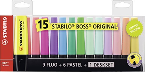 Stabilo Boss Original 15 Pz Deskset