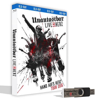 Unantastbar - Live ins Herz (LTD. Erstauflage inkl. USB-Stick)