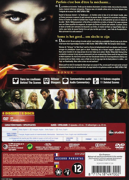 Coffret once upon a time - il était une fois, saison 5