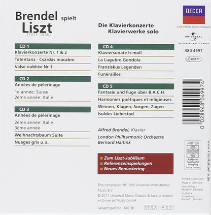 Brendel spielt Liszt (Eloquence)