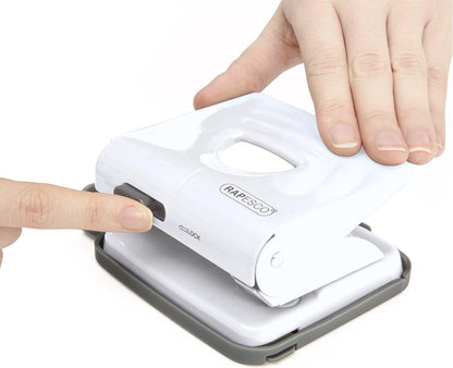 Rapesco 1399 825 2-Hole Metal Punch, 25 Sheet Capacity