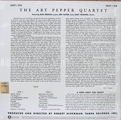 The Art Pepper Quartet