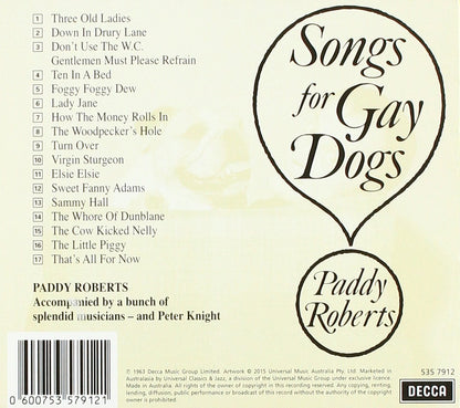 Songs for Gay Dogs [Import Allemand]