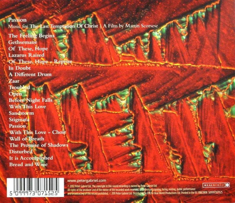 Passion: Music for the Last Temptation of Christ