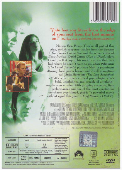 dvd - Jade (1 DVD