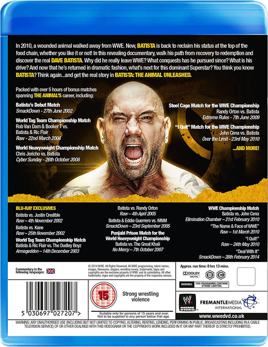 WWE: Batista - The Animal Unleashed