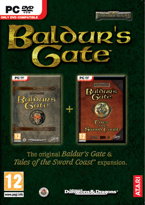Baldur's Gate and Tales of the Sword Coast Expansion - Double Pack (PC DVD)