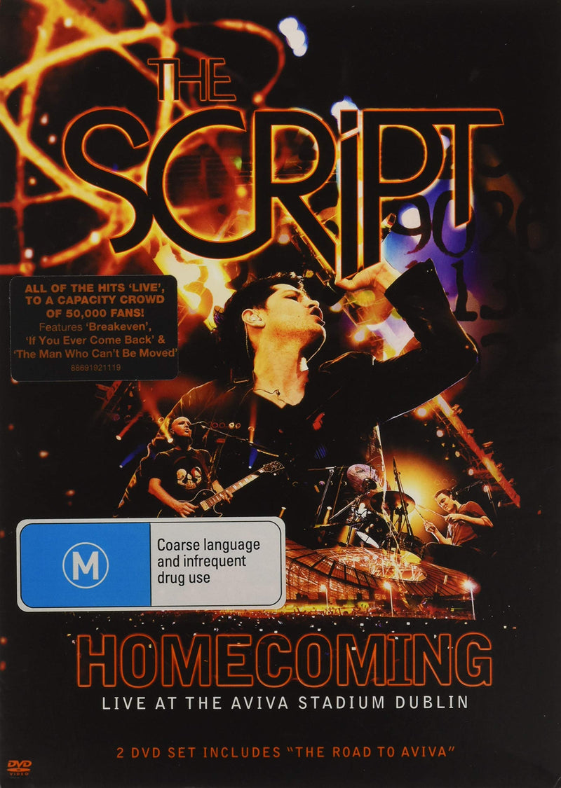 Script-Homecoming Live At Aviva Stadium Dublin