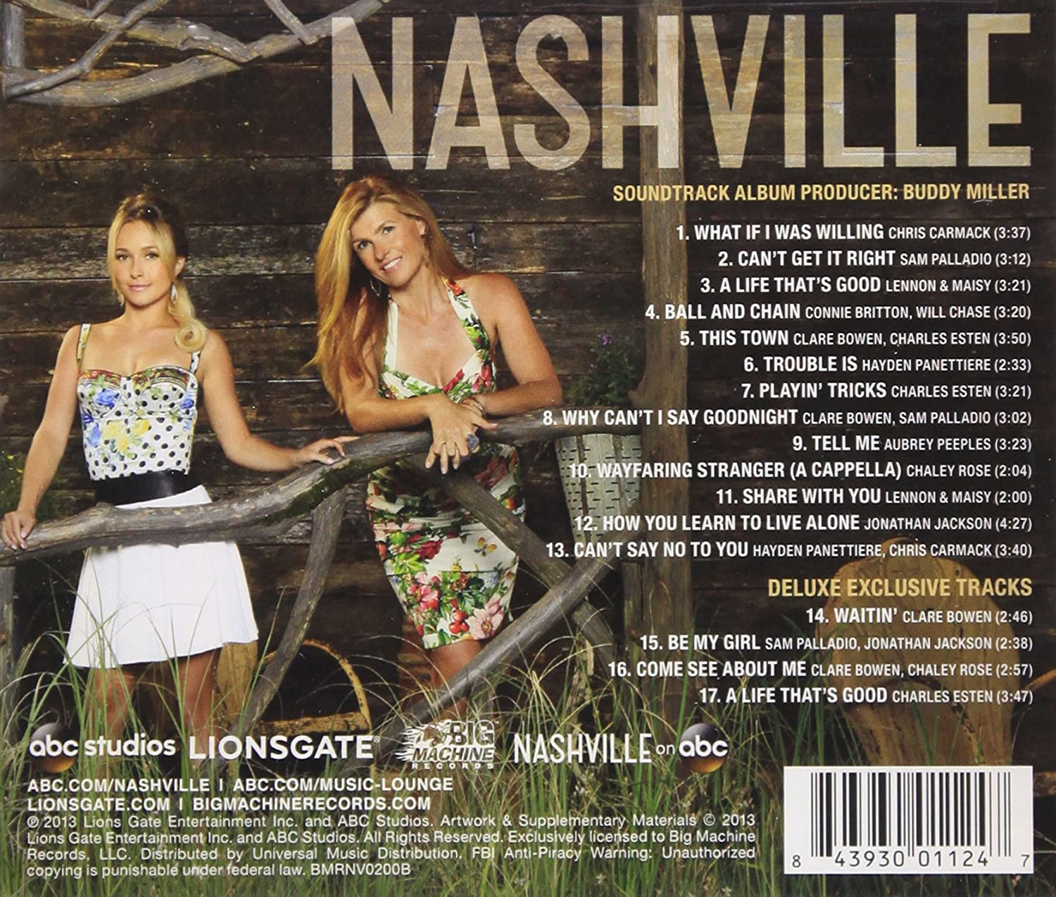 The Music Of Nashville Season 2, Volume 1